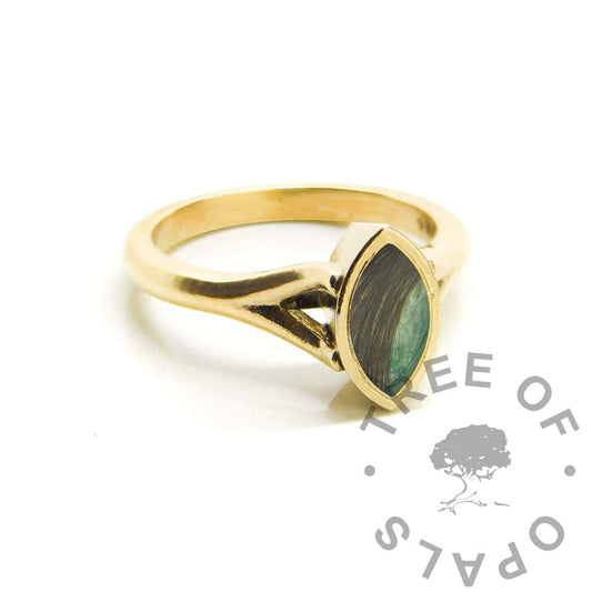 Gold Hannah Hair Ring