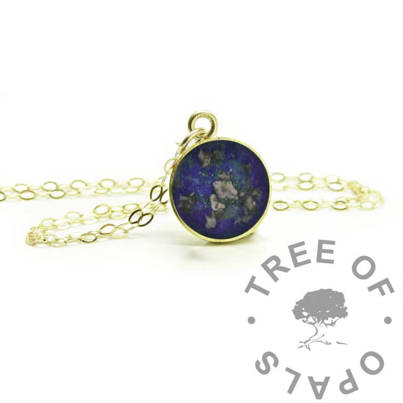 Gold Ash Necklace