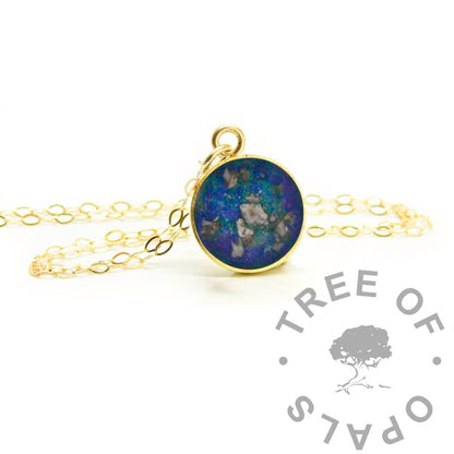 Gold Ash Necklace