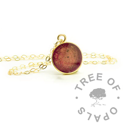 Gold Ash Necklace