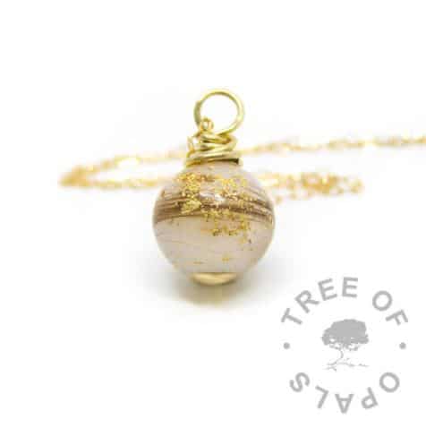 Gold Breastmilk Orb