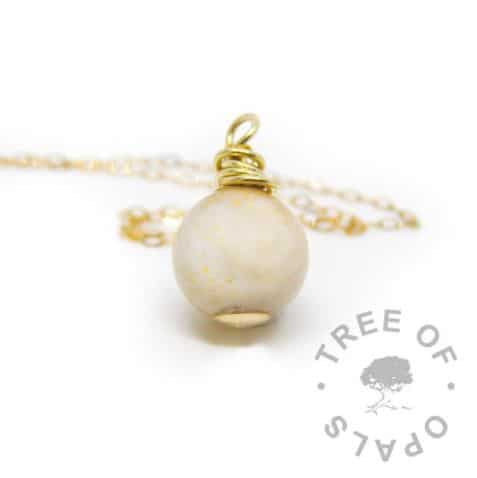 Gold Breastmilk Orb