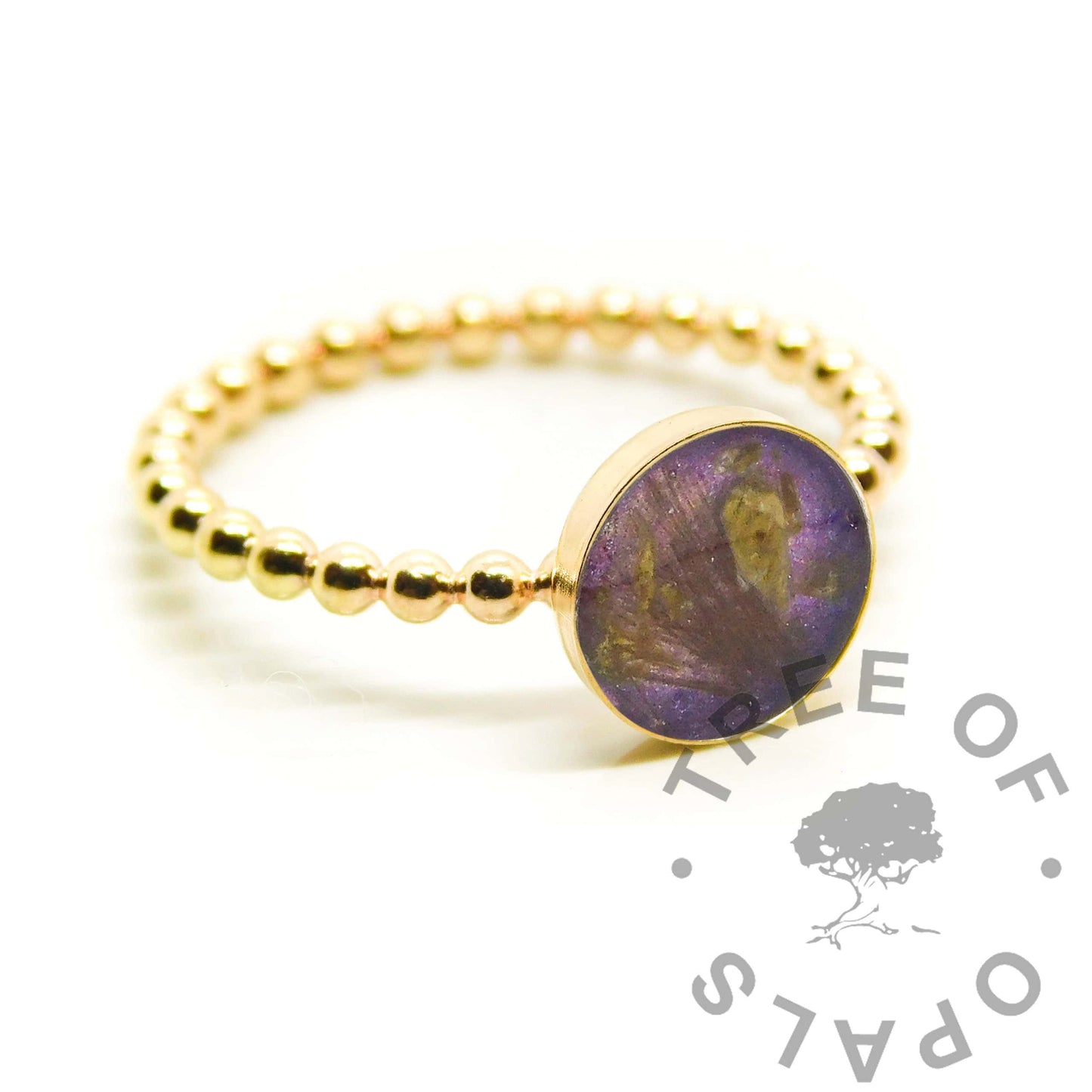 Gold Filled Blood Ring