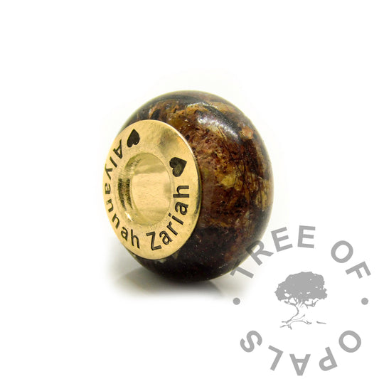 Gold Umbilical Cord Bead