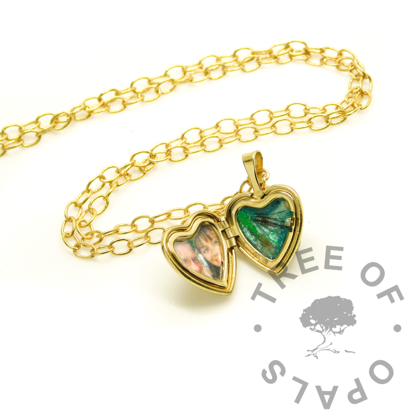 Gold Filled Blood Locket