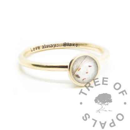 Gold Ayla Umbilical Cord Ring