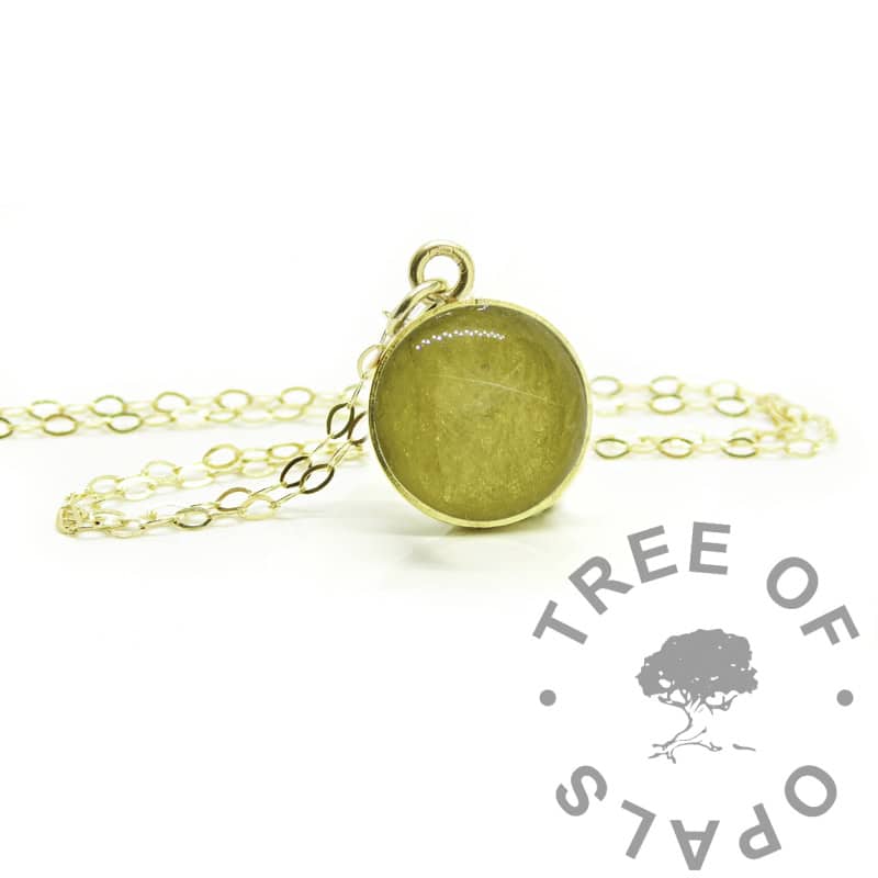 Gold Filled Ashes Necklace