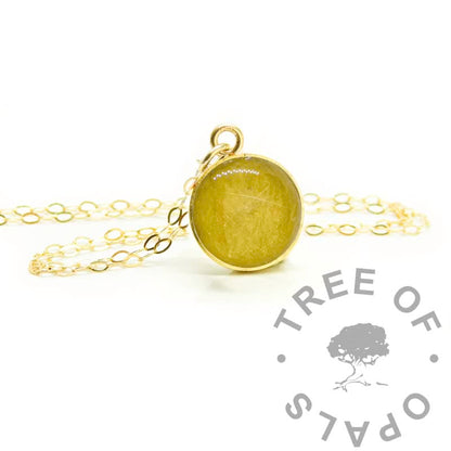 Gold Filled Ashes Necklace