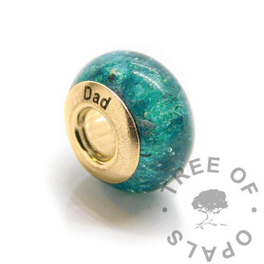 Solid Gold Bead