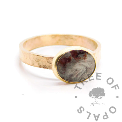 Gold Filled Breastmilk Ring