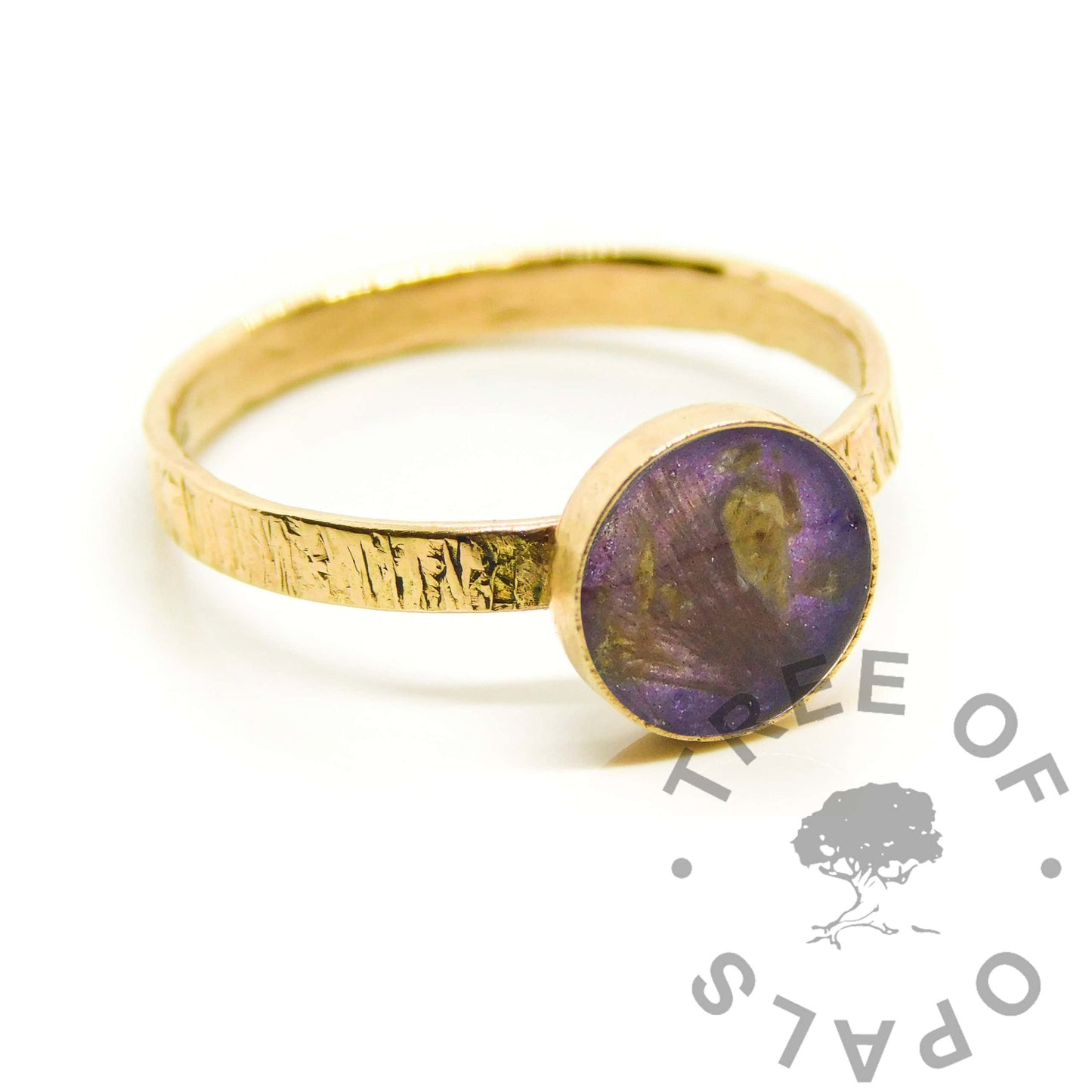 Gold Filled Blood Ring