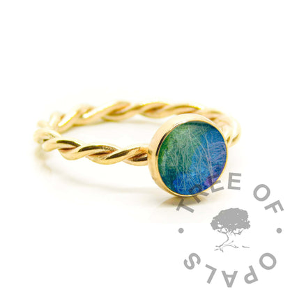 Gold Filled Hair Ring