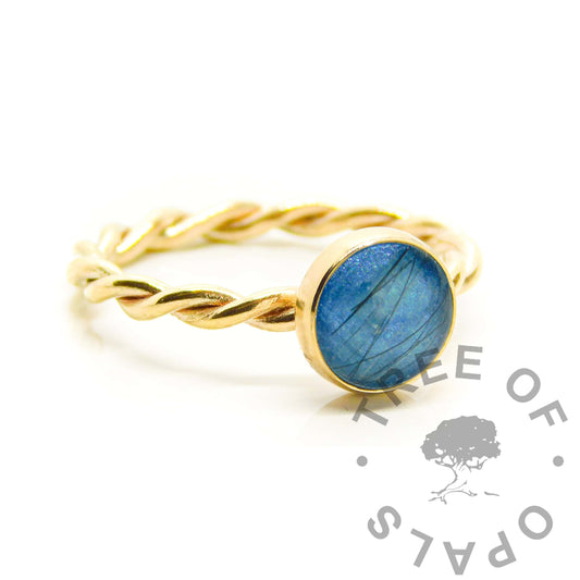 Gold Filled Hair Ring