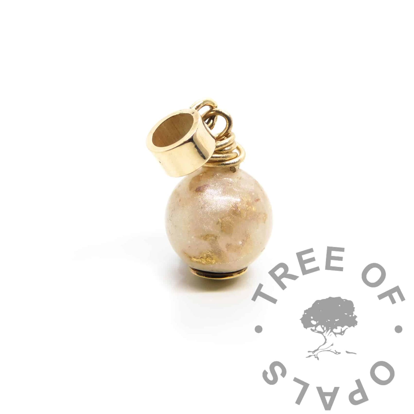 Gold Breastmilk Orb