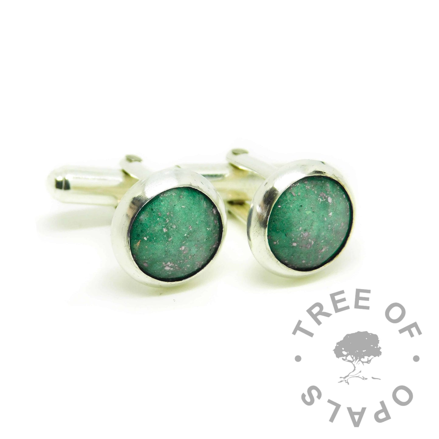 Cremation Ashes Cufflinks