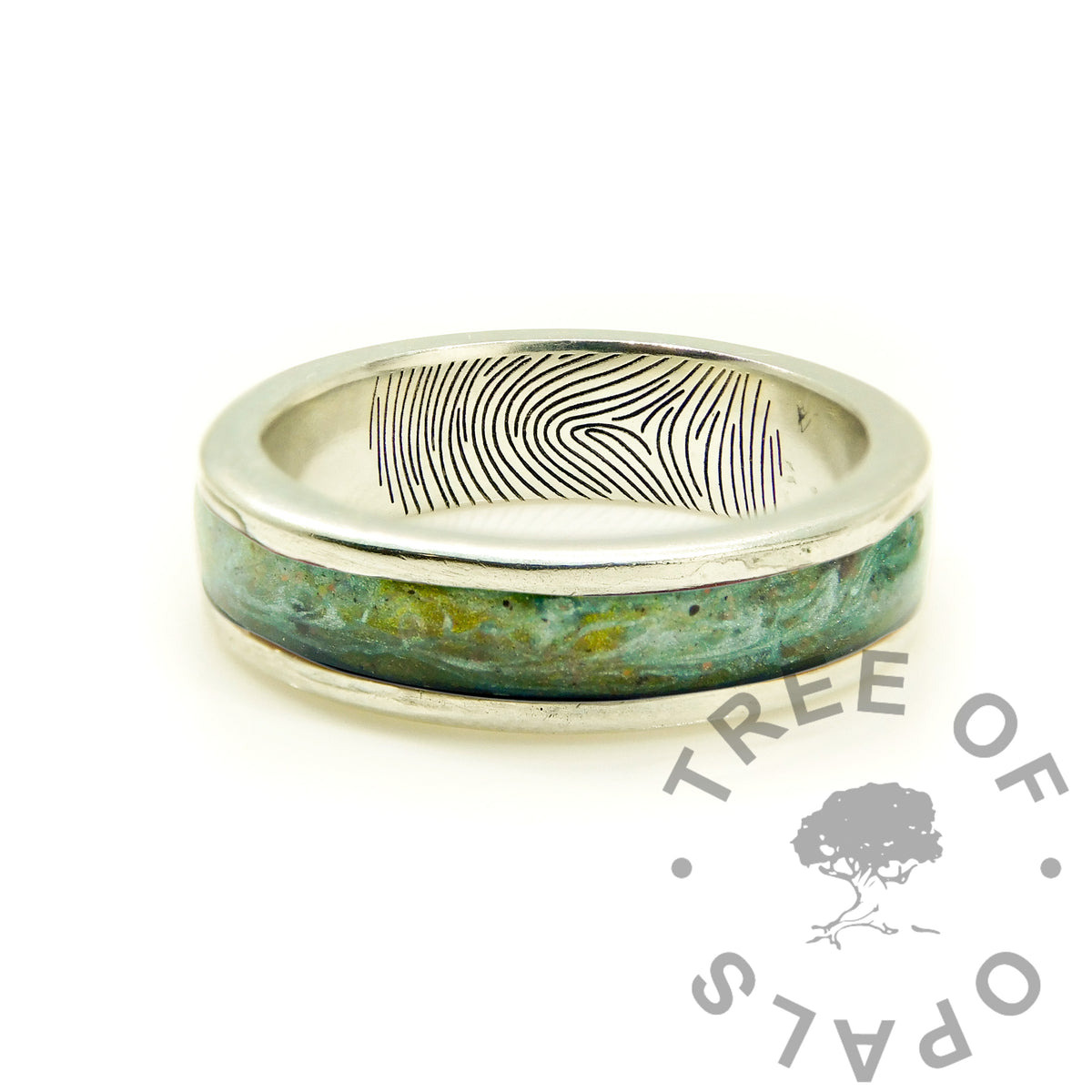 Silver Channel Ring