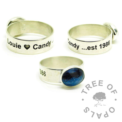 Lock of Hair Ring