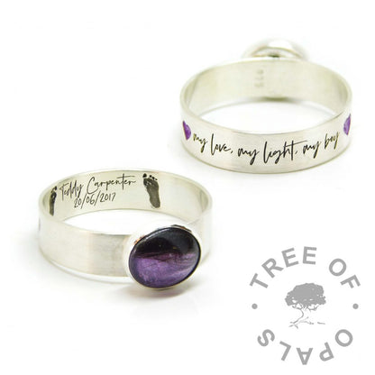 Silver Channel Ring