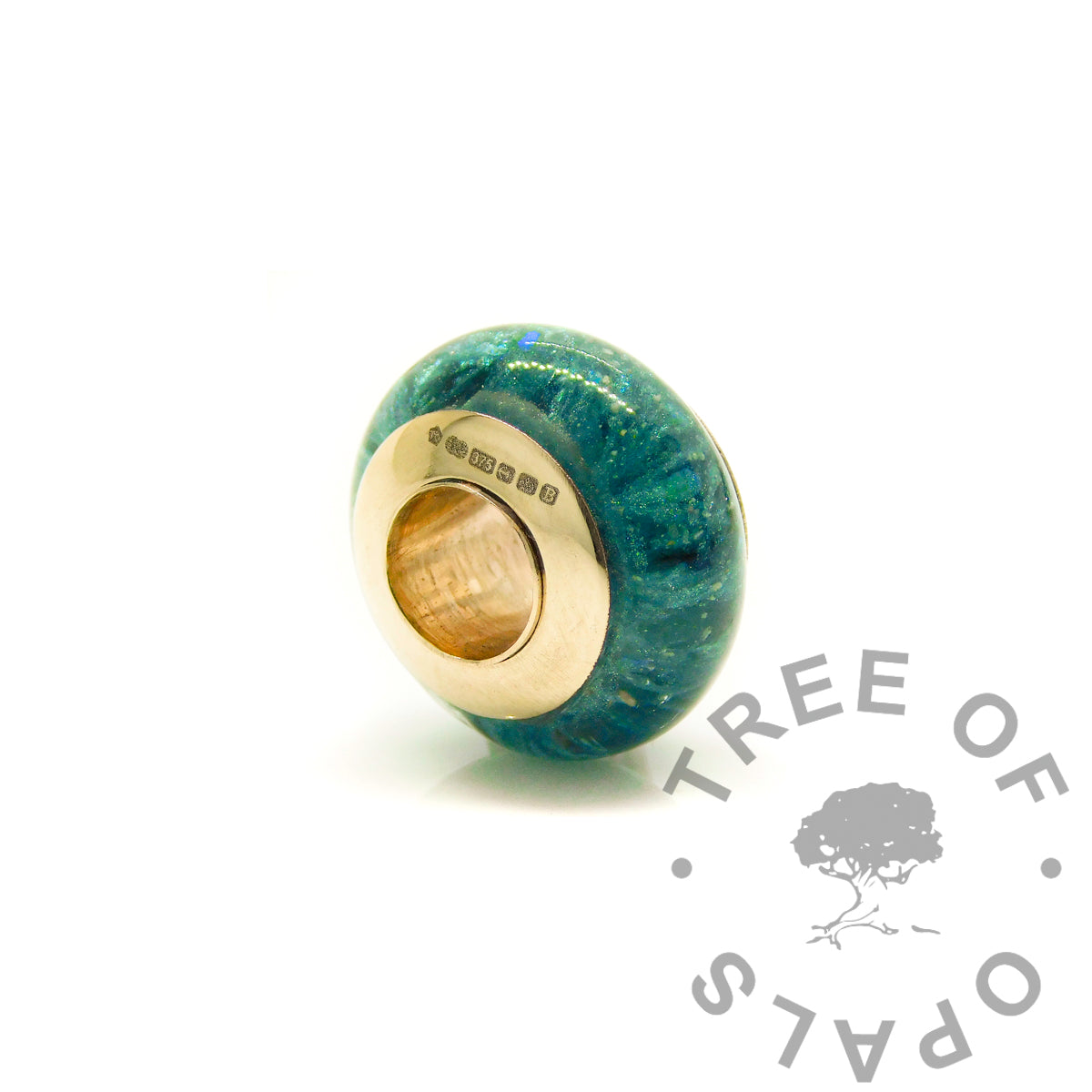 Gold Birthstone Bead