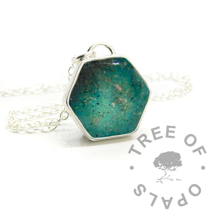 Hexagonal Ashes Necklace