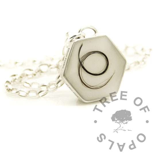 Hexagonal Breastmilk Necklace