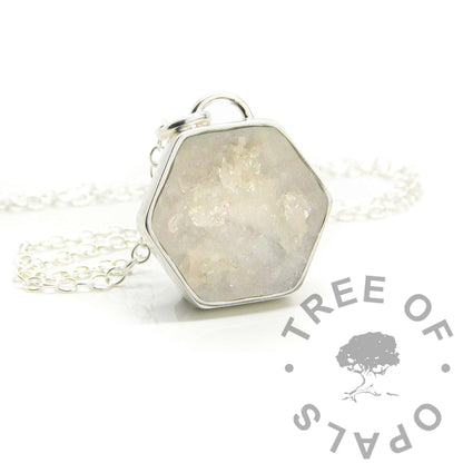 Hexagonal Breastmilk Necklace