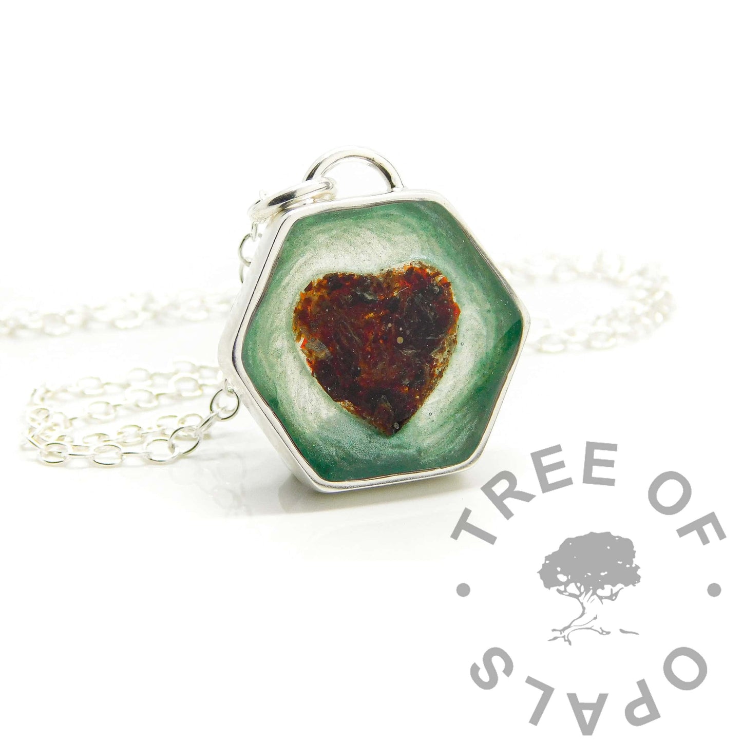 Hexagonal Cord Necklace