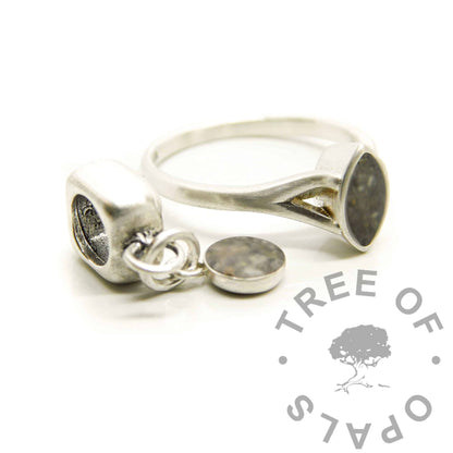 Hannah Cremation Ashes Ring