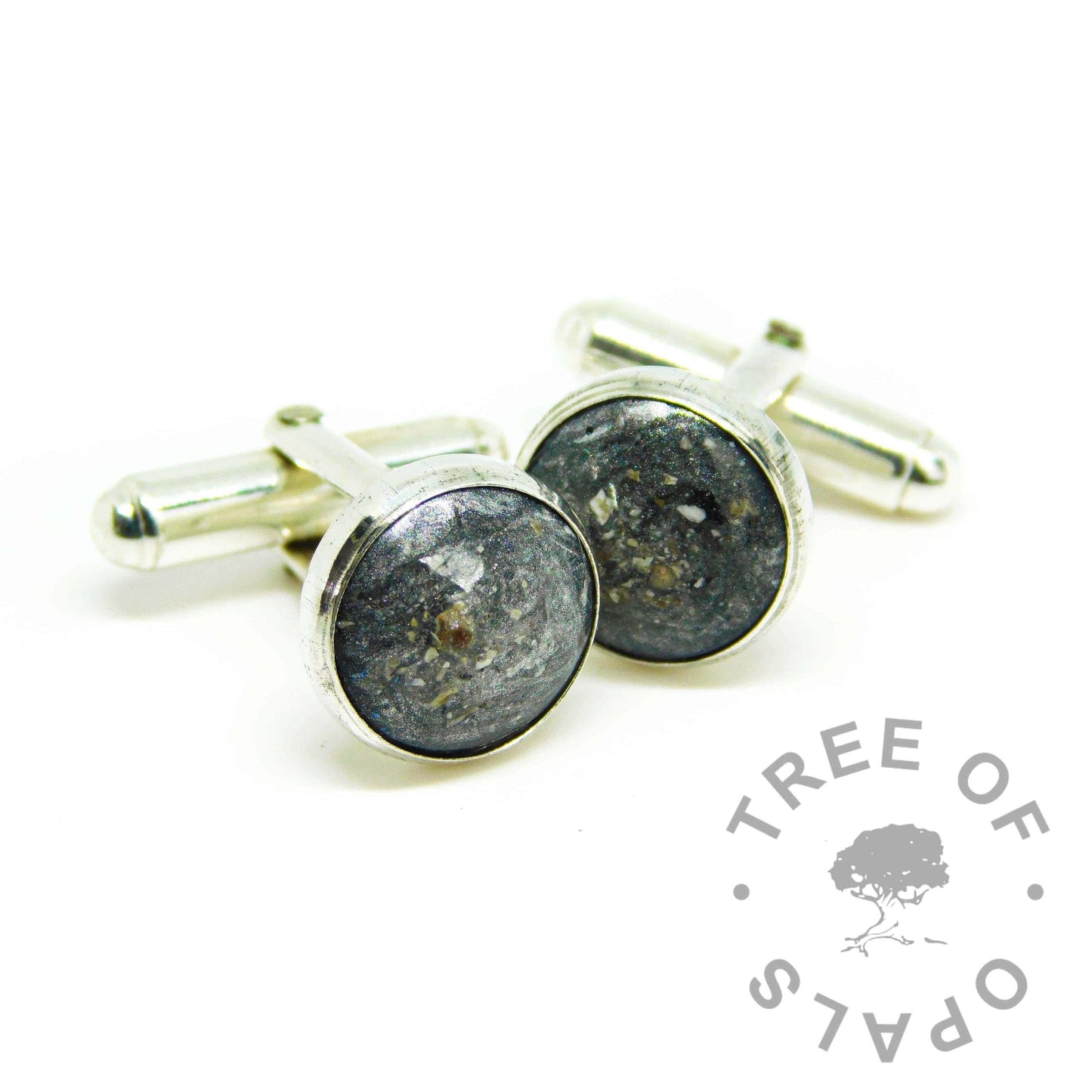 Cremation Ashes Cufflinks