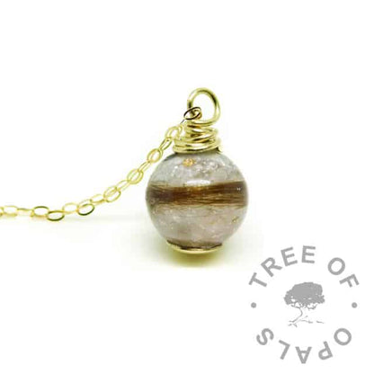 Gold Breastmilk Orb