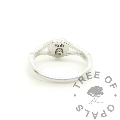 Lexi Ashes Heart Ring