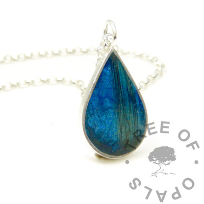 Open Teardrop Necklace