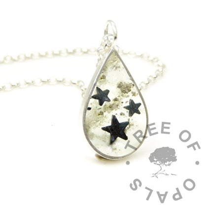 Open Teardrop Necklace