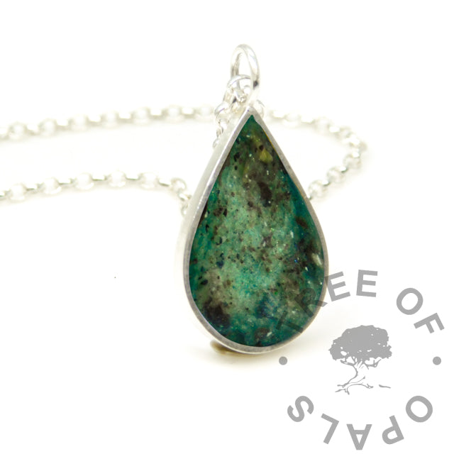 Open Teardrop Necklace