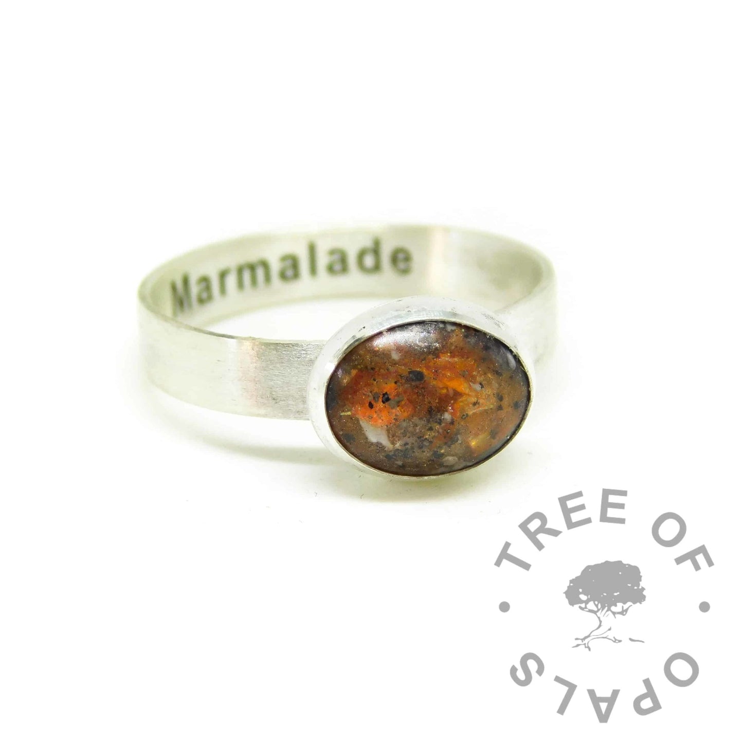 Cremation Ashes Ring