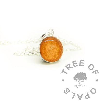 Round Hair Necklace