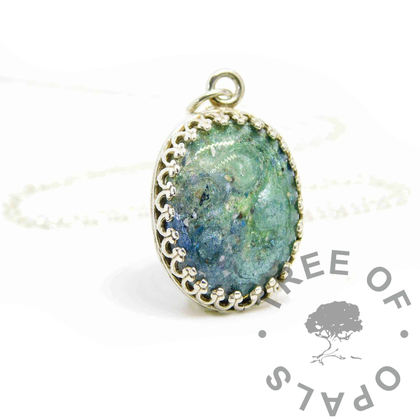 Crown Heart Blood Necklace