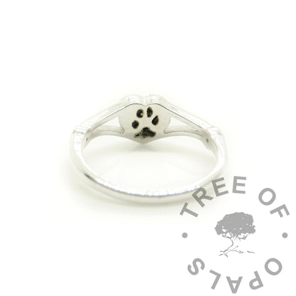 Lexi Hair Heart Ring