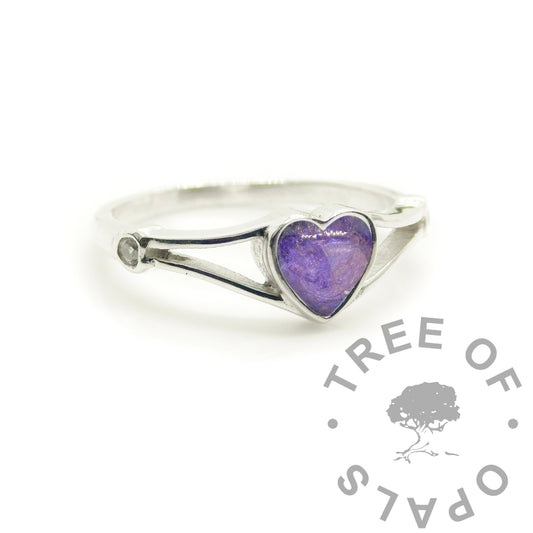 Lexi Ashes Heart Ring