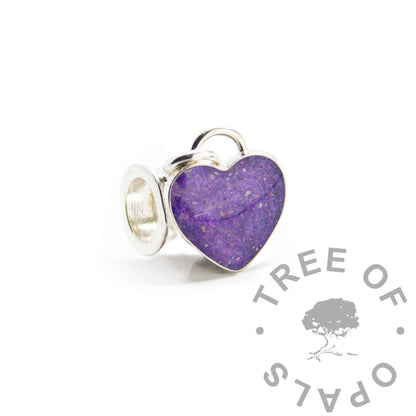 Cremation Ashes Dangle Charm