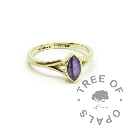 Gold Hannah Hair Ring