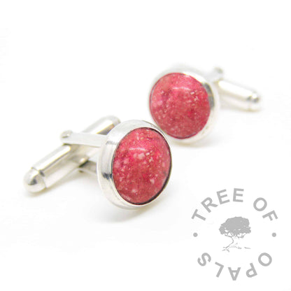 Cremation Ashes Cufflinks