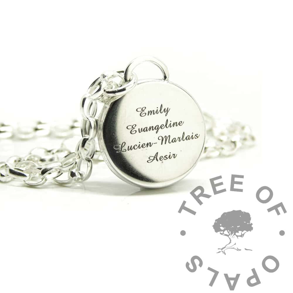 Round Blood Necklace