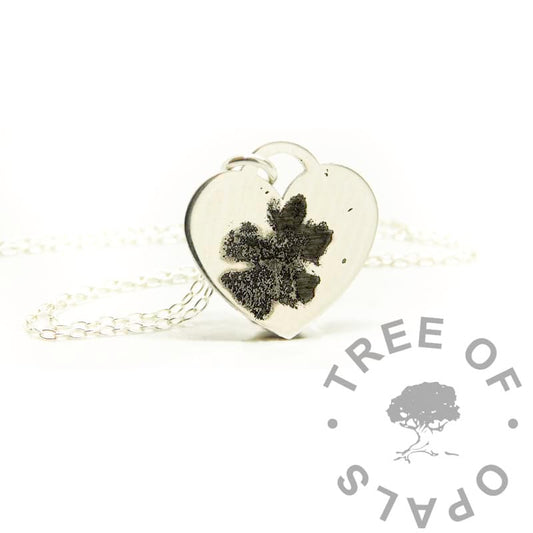 Silver Engraved Necklace