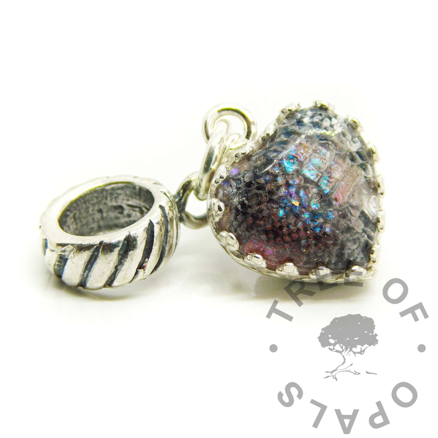 Crown Heart Blood Necklace