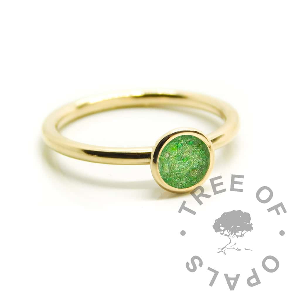 Gold Ayla Umbilical Cord Ring