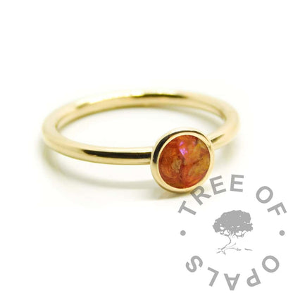 Gold Ayla Blood Ring
