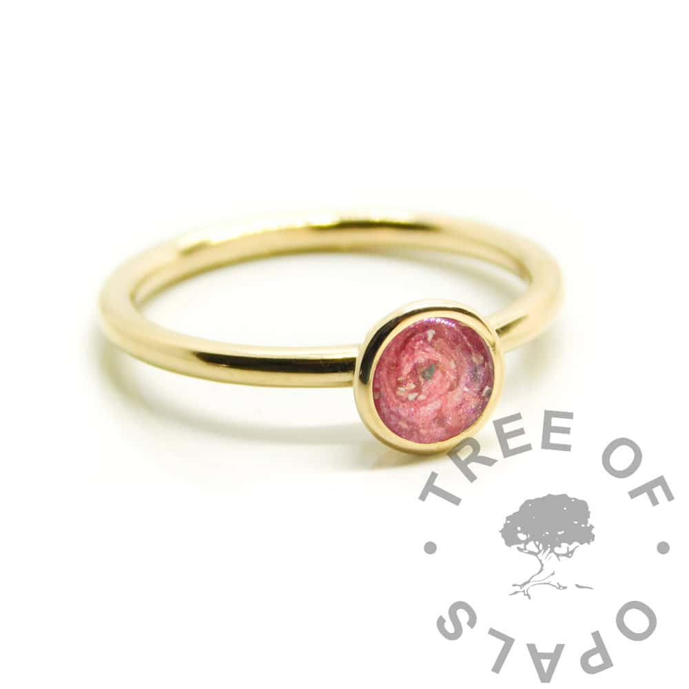 Gold Ayla Umbilical Cord Ring