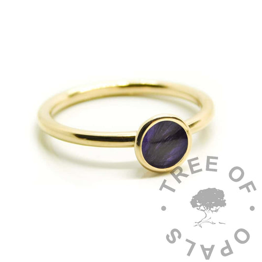 Gold Ayla Hair Ring