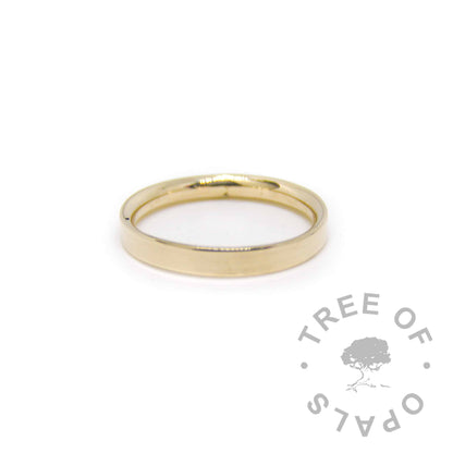 Gold Engravable Ring